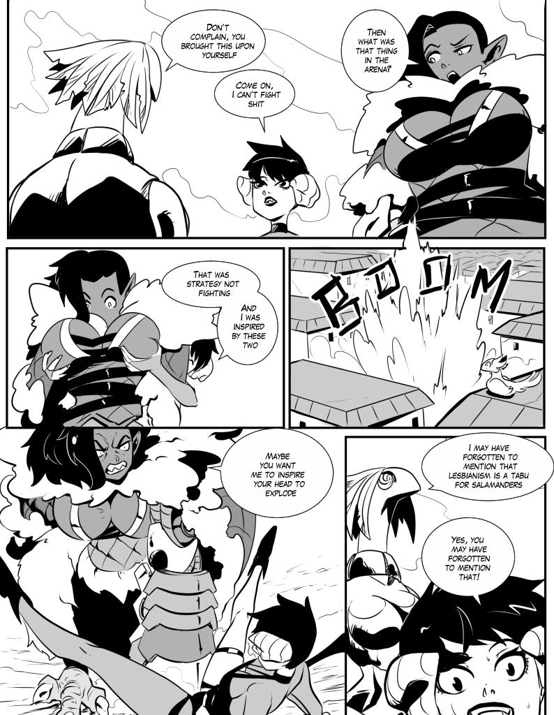 Monster girls on tour - Episode 441, Page 1: Page 441